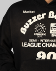 Buzzer Beaters Hoodie - Washed Black