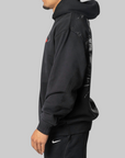 Black Cat Hoodie - Black