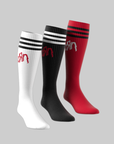 X KoRn Socks - White/Black