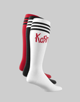 X KoRn Socks - White/Black