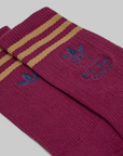 X Brain Dead Sock - Red