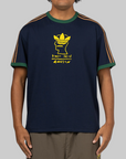 X Brain Dead T-Shirt - Collegiate Navy