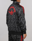 X Bape Firebird AOP Track Top - Black