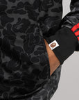 X Bape Firebird AOP Track Top - Black