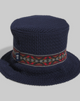 X CLOT By Edison Chen Knit Bucket Hat - Night Indigo