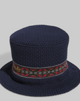 X CLOT By Edison Chen Knit Bucket Hat - Night Indigo