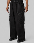 Twill Cargo Pant - Black