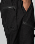 Twill Cargo Pant - Black