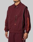 OG L.A. Venice Wind Jacket - Maroon