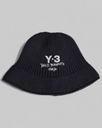 Knit Bucket Hat - Black