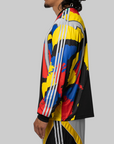 X Brain Dead Long Sleeve Jersey - Black/Equipment Yellow