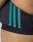 X Sporty & Rich Bralette - Carbon