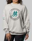 X Sporty & Rich Sweater - Light Grey Heather