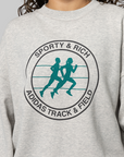 X Sporty & Rich Sweater - Light Grey Heather