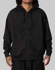 Full Zip Hoodie - Black