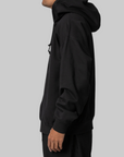 Full Zip Hoodie - Black