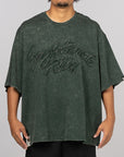 X Song For The Mute Wash T-Shirt - Shadow Green