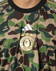 x Bape Football Jersey - Crew Green