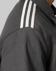 X Wales Bonner Wool Blouson - Dark Grey Heather