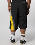 X Brain Dead Track Pant (convert to long short) - Black