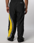 X Brain Dead Track Pant (convert to long short) - Black