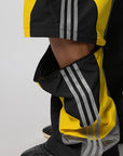 X Brain Dead Track Pant (convert to long short) - Black
