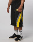 X Brain Dead Track Pant (convert to long short) - Black