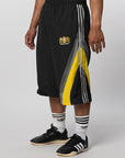 X Brain Dead Track Pant (convert to long short) - Black