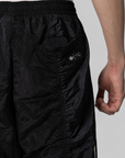 X Thug Club Woven Track Pant - Black/Silver Metallic
