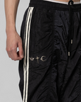 X Thug Club Woven Track Pant - Black/Silver Metallic