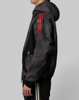 X Thug Club Teamgeist Faux Leather Jacket - Black