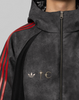 X Thug Club Teamgeist Faux Leather Jacket - Black