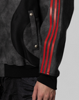 X Thug Club Teamgeist Faux Leather Jacket - Black
