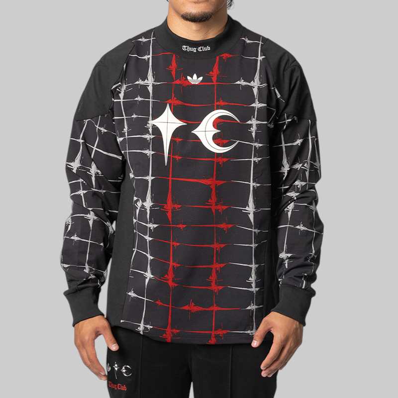 X Thug Club Goalie Long Sleeve - Black – LOADED