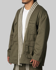 X CLOT By Edison Chen Jacket - Olive Strata