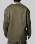 X CLOT By Edison Chen Jacket - Olive Strata