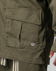 X CLOT By Edison Chen Jacket - Olive Strata