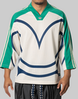 X CLOT By Edison Chen Hockey Jersey - Wonder White