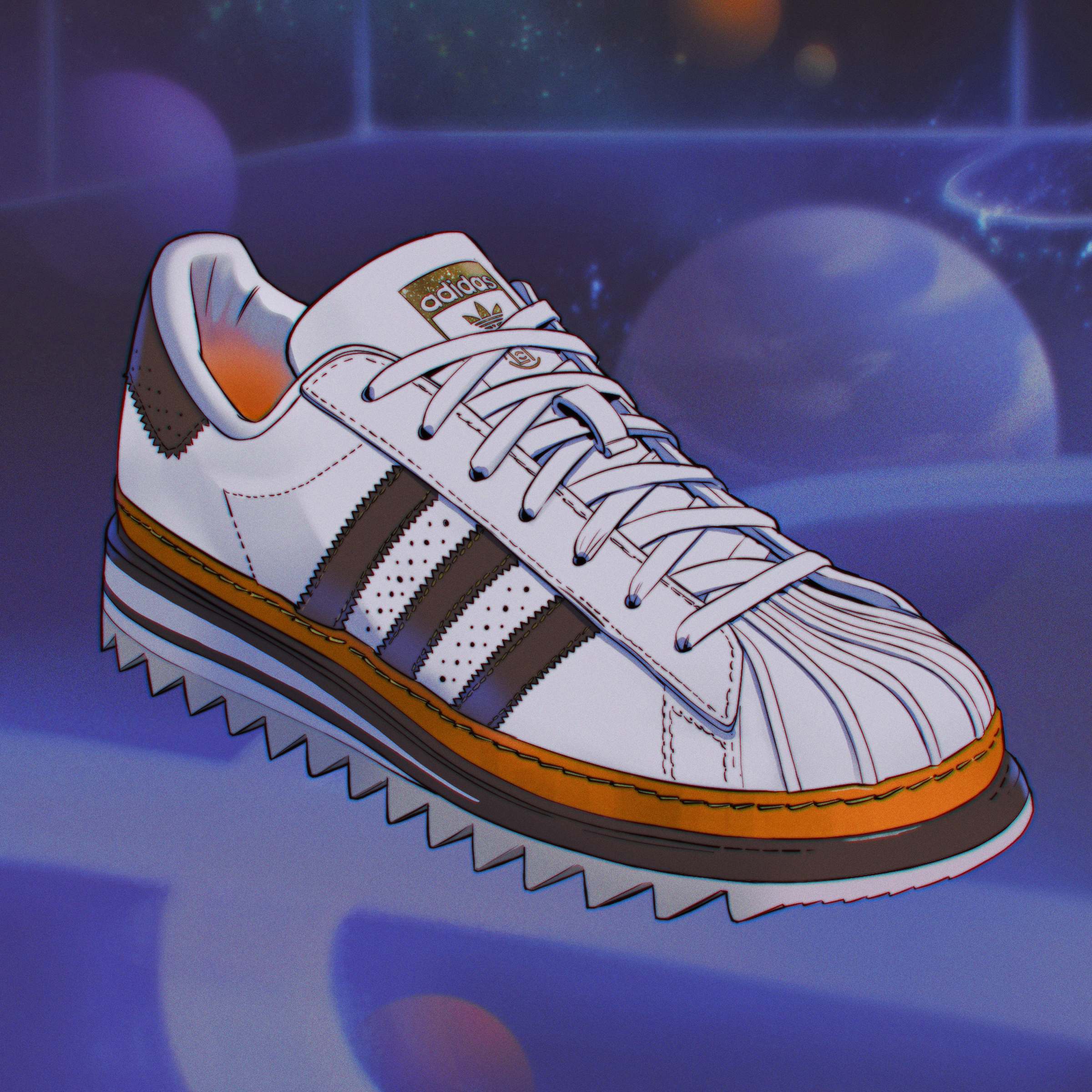 CLOT× Superstar DS by Edison Chen X CLOT By Edison Chen Superstar 