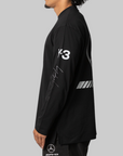 Y-3 Mercedes - AMG Petronas Formula 1 Team Chaos Logo Long Sleeve Tee