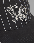 Pinstripe Cap - Black