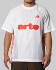 X Arte Long Sleeve Double Layer Jersey - White/Black