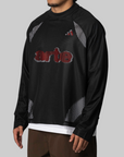 X Arte Long Sleeve Double Layer Jersey - White/Black