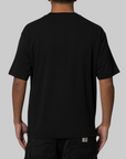 Folk Fitted Bear T-Shirt - Pirate Black
