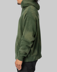 Wordmark Tie Dye Hoodie - Forest