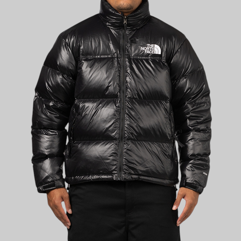 1996 Retro Nuptse Jacket TNF Black/Shine – LOADED