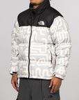 1996 Retro Nuptse Jacket - Grey Lunar Snake Print
