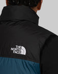 1996 Retro Nuptse Vest - Midnight Petrol/TNF Black