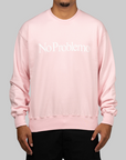 No Problemo Sweatshirt - Pale Pink