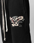 Retro 3 Layered Sweatpant - Black